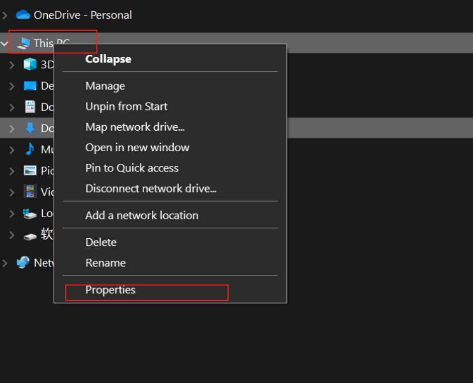 Windows System Properties